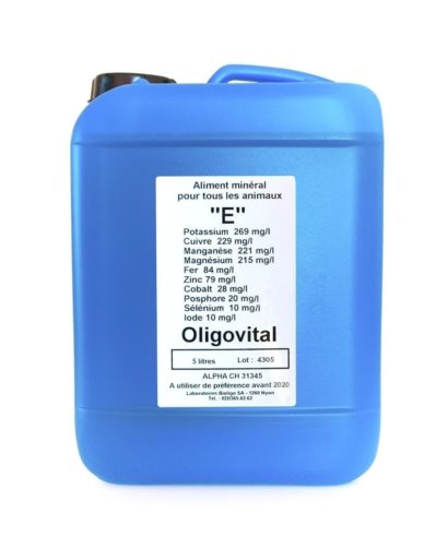 Oligovital E 5L Laboratoires Bioligo