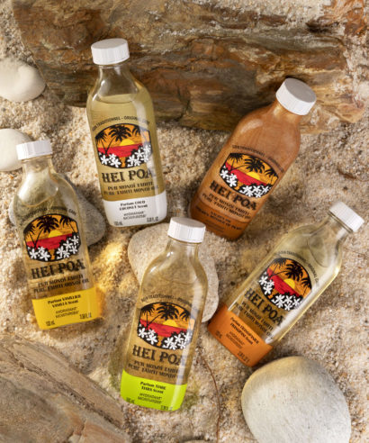 Gamme monoï Heipoa Laboratoires Bioligo