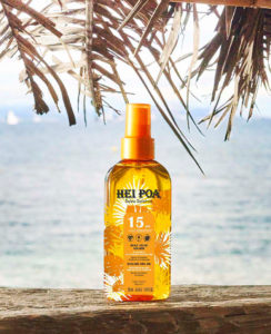 Huile séche spf 15 solaires hei poa Laboratoire Bioligo