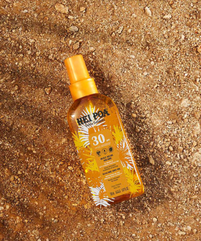 Huile séche spf 30 solaires hei poa Laboratoire Bioligo