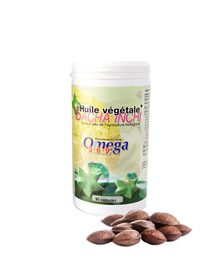 Sacha Inchi Bio 90 caps. Omega 3-6-9 Laboratoires Bioligo