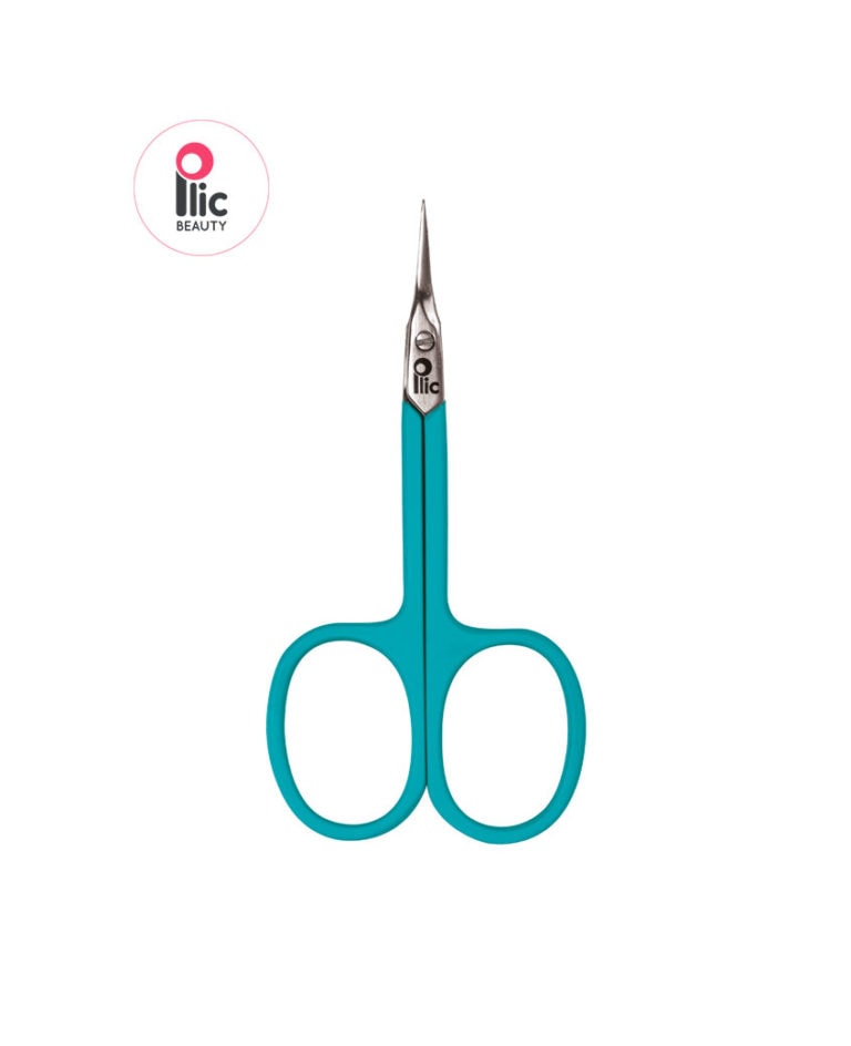 Ciseaux à Peaux Lame Courbe Bleu Plic Laboratoires Bioligo