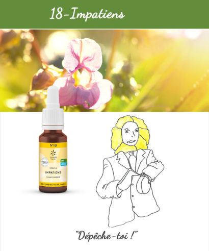 18. Impatiens - Fleur de Bach Bio 20ml Laboratoires Bioligo