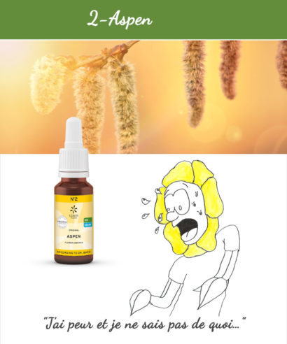 2. Aspen - Fleur de Bach Bio 20ml Laboratoires Bioligo