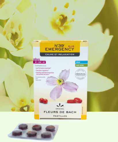 Gommes Urgence Fleurs de Bach Bio Laboratoires Bioligo