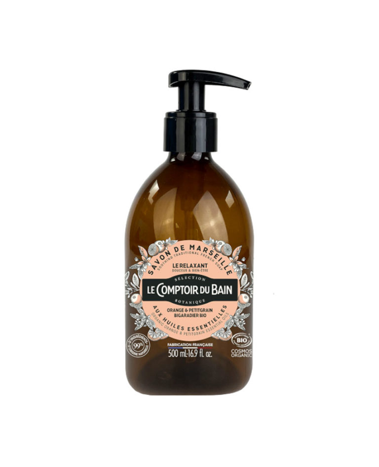 Savon de Marseille Relaxant liquide Comptoir du Bain Laboratoires Bioligo