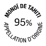 Appellation d'origine 95% de pur monoï Hei Poa Laboratoires Bioligo