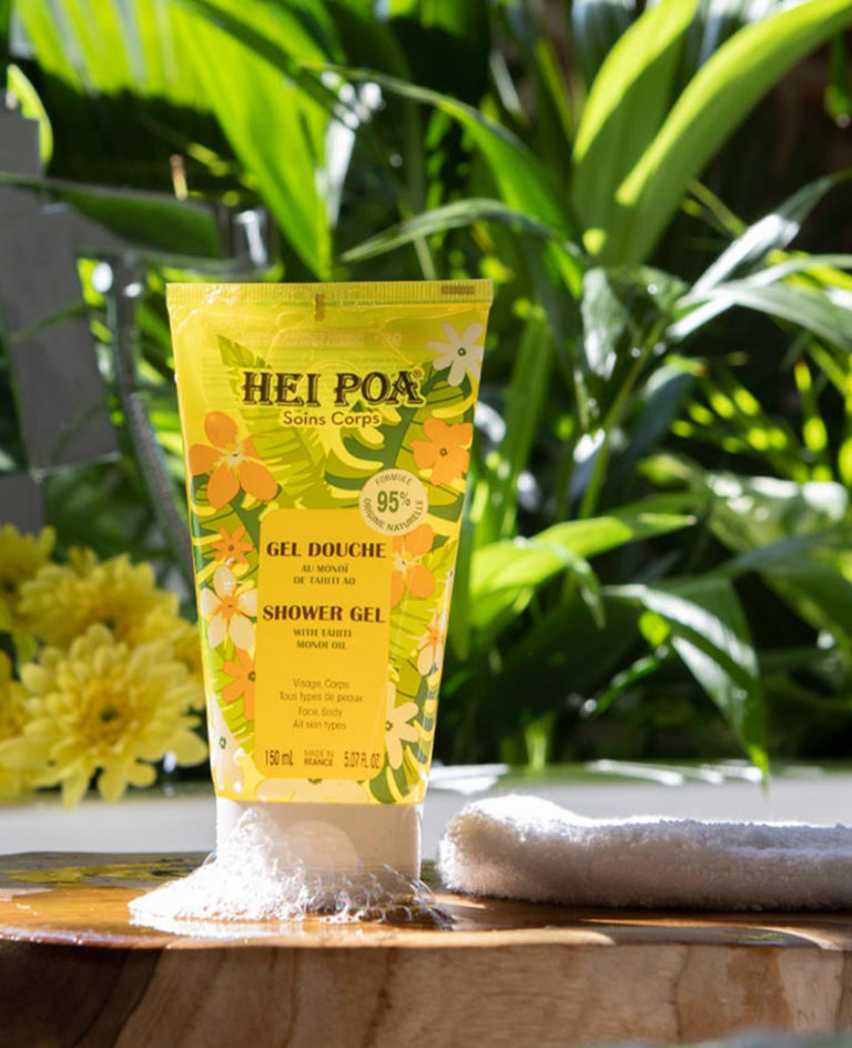 Gel douche corps HeiPoa Laboratoires Bioligo