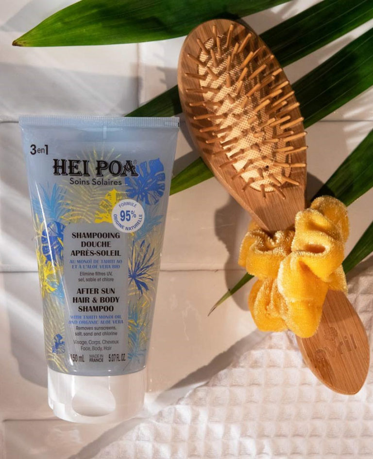 Shampoing douche solaire HeiPoa Laboratoires Bioligo