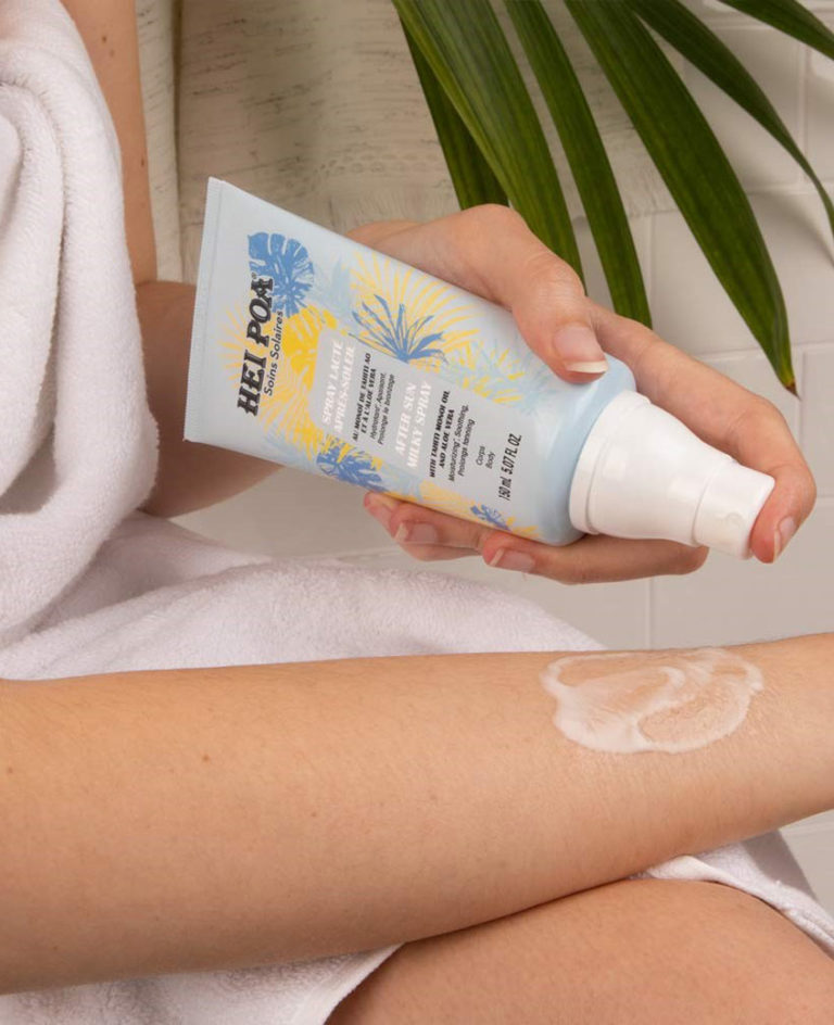 Spray lacté solaire HeiPoa Laboratoires Bioligo