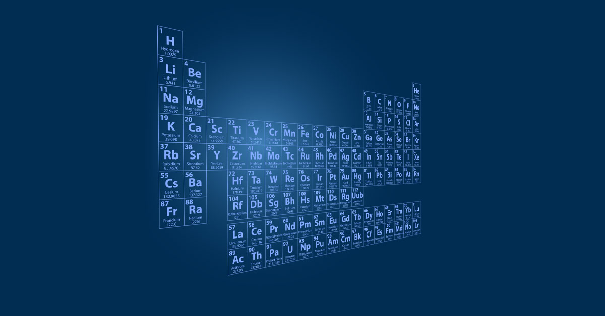 Tableau périodique des éléments Laboratoires Bioligo