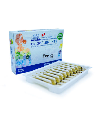 Fer ampoules oligoélément unitaire Laboratoires Bioligo