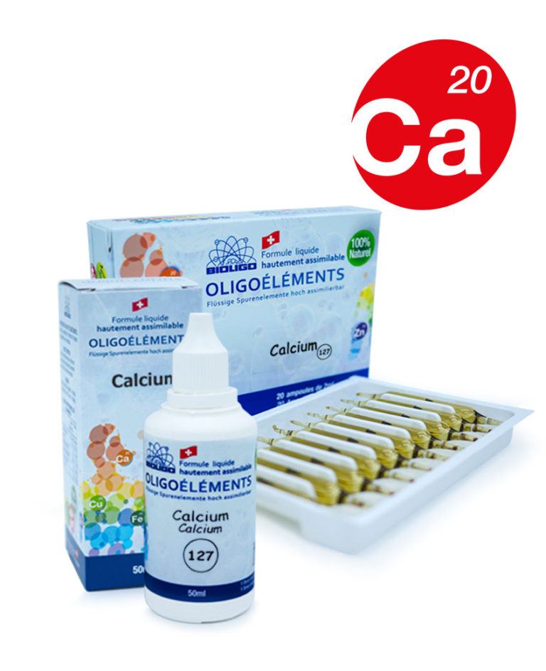 Montage calcium oligoélément unitaire Laboratoires Bioligo