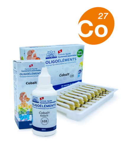 Montage cobalt oligoélément unitaire Laboratoires Bioligo
