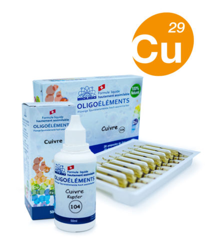 Montage cuivre oligoélément unitaire Laboratoires Bioligo