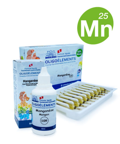 Montage manganèse oligoélément unitaire Laboratoires Bioligo