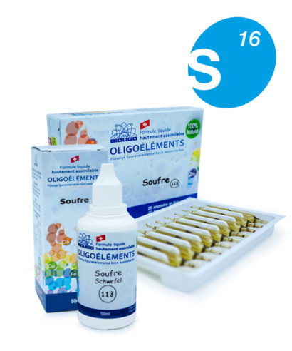 Montage Soufre oligoélément unitaire Laboratoires Bioligo